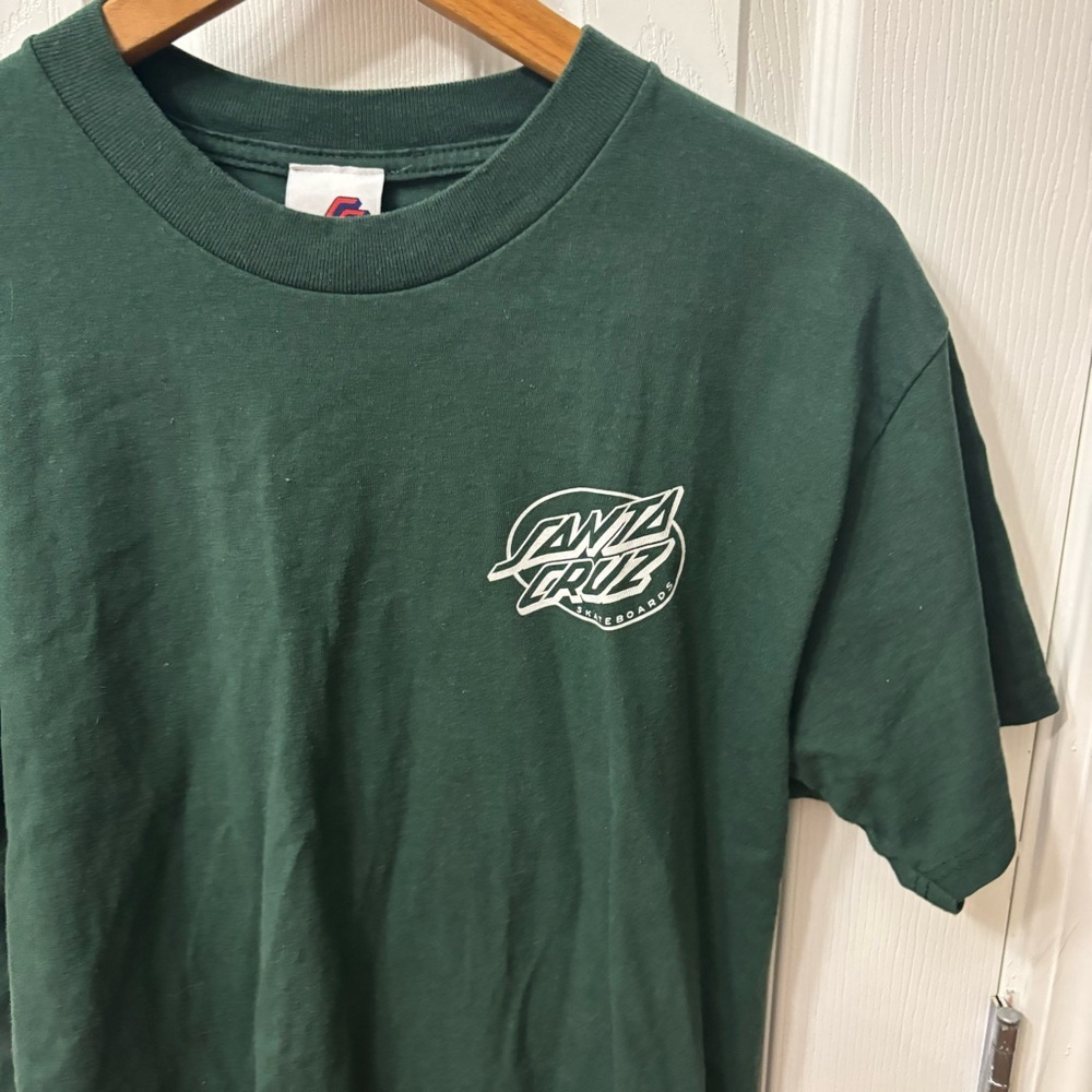 Santa Cruz Crystal Ball Print Graphic T Shirt Mens Size Medium - Picture 8 of 9